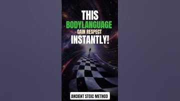 “5 Stoic Body Language Tricks That Instantly Command Respect” #darkpsychology #selfimprovement #mind