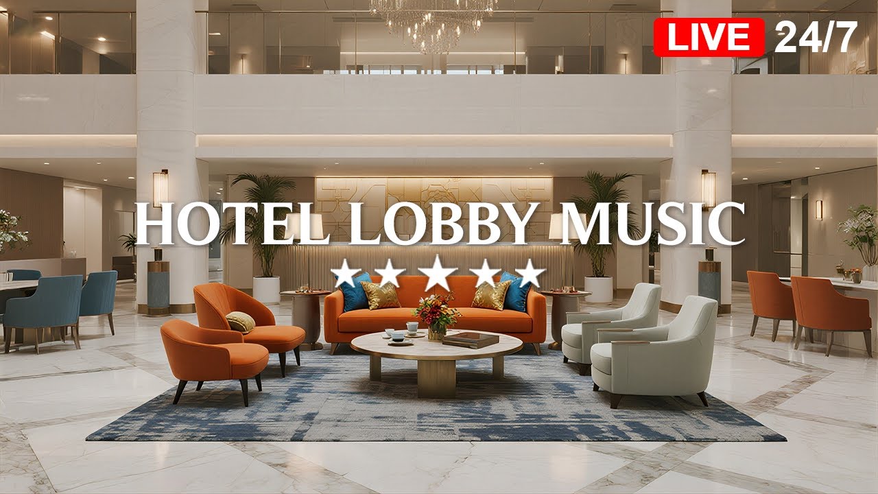 Luxury Hotel Lobby Music BGM 2025 – Smooth Jazz Saxophone Instrumental ...