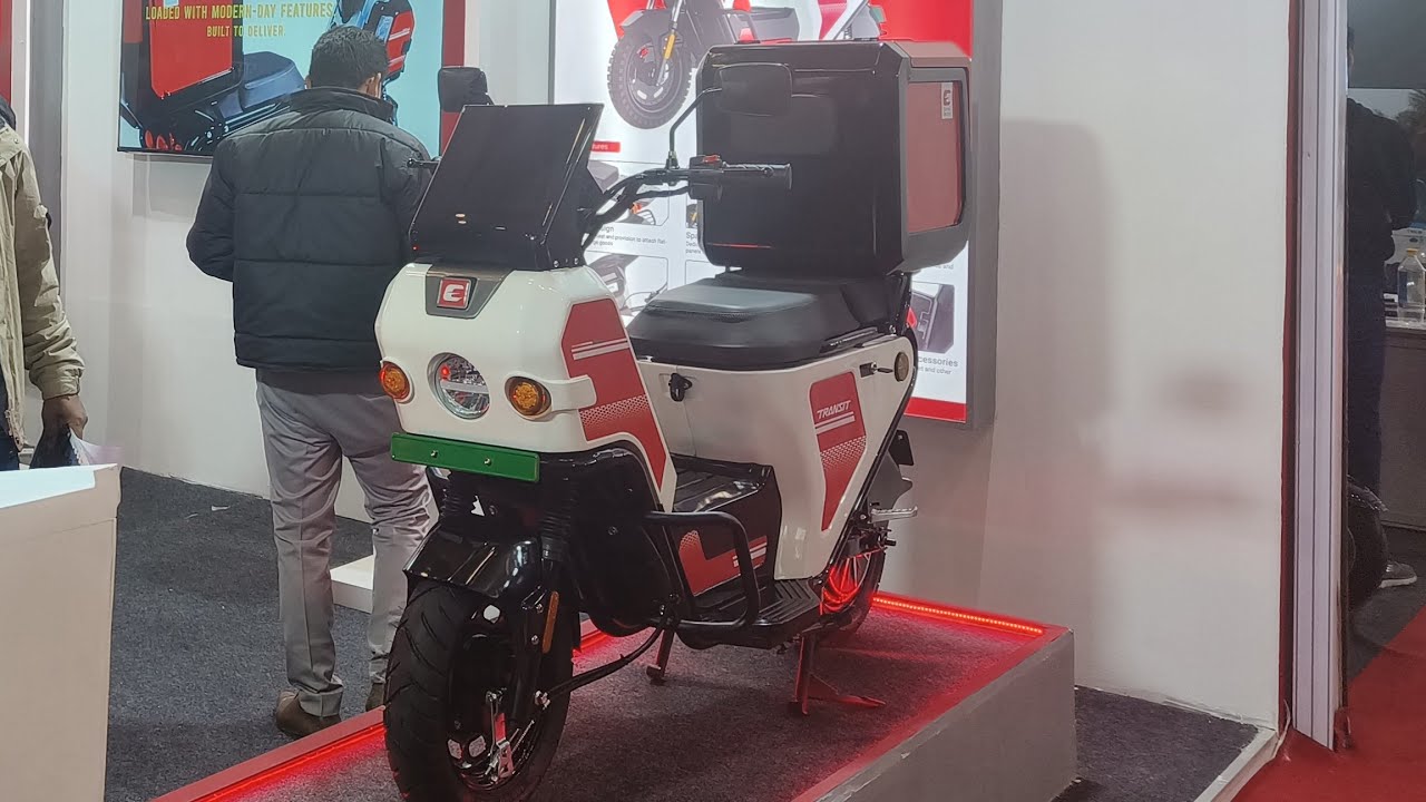 New Corrit Electric Transit Utility Electric Scooter Launched At 2023 ...