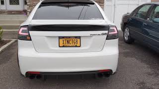 2008 Pontiac G8 GT - New Spyder full LED tail lights with sequential turn signals