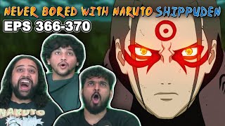 MADARA VS HASHIRAMA! Naruto Shippuden REACTION (366-370)