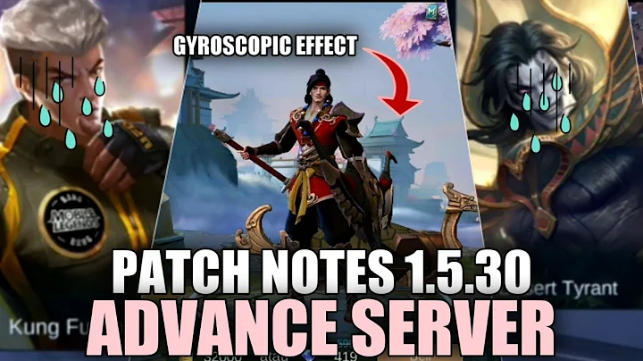 CHOU, KHUFRA NERF || EFEK GYROSCOPIC BARU || PATCH NOTES 1.5.30 ADVANCE SERVER