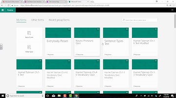 03 Giving Test with Class Notebook and Forms