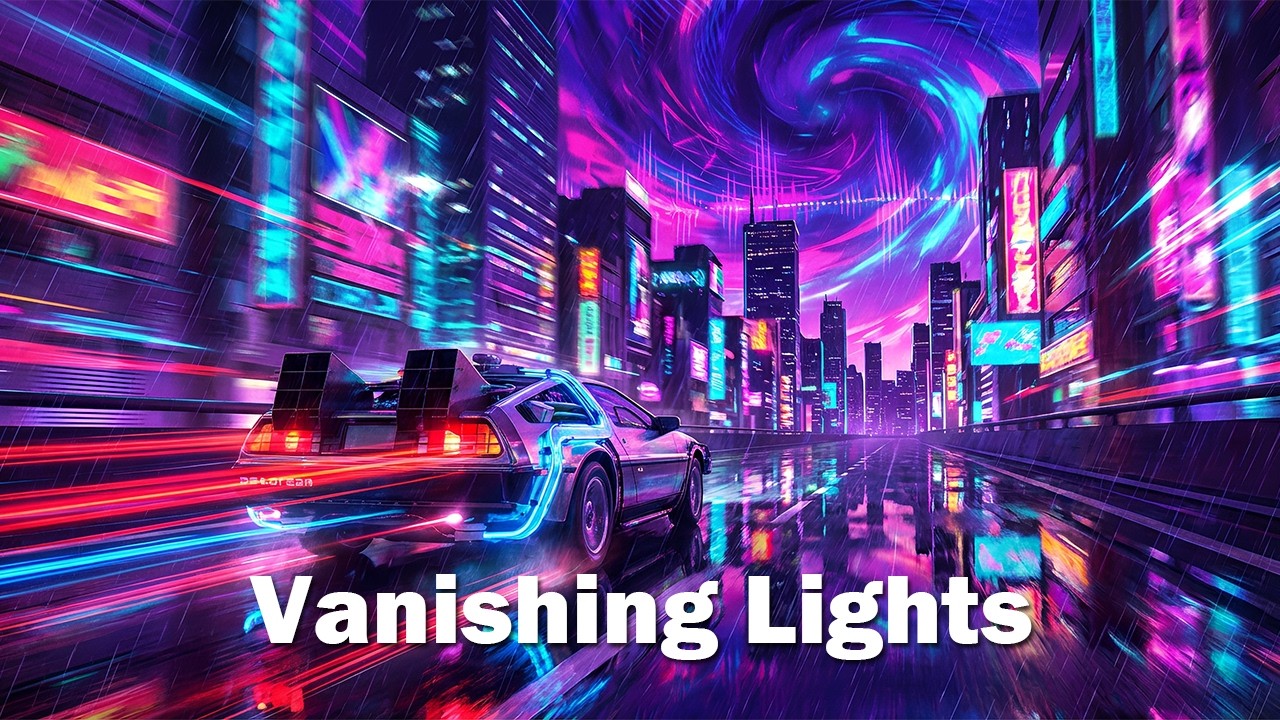 Vanishing Lights 🌃 | Melancholic Night Drive (City Pop / Synthwave)