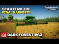 STARTING THE FINAL HARVEST!! FS22 Timelapse Dark Forest Ep 63