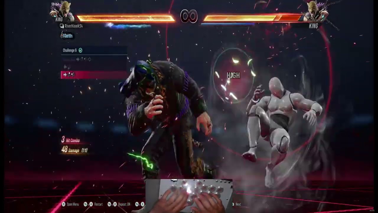 TEKKEN 8 King Combo Challenges