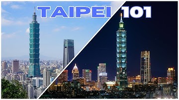Time lapse view of Taipei 101