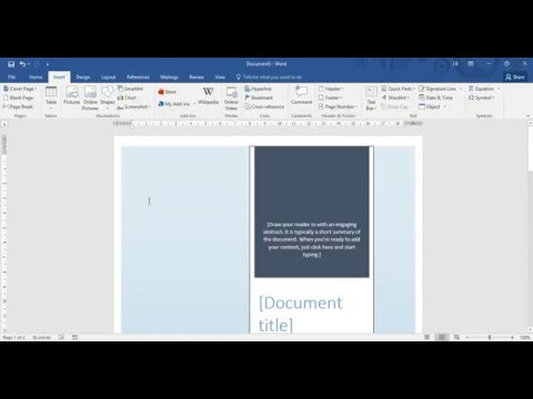 Microsoft Word: getting started writing coursework or an IA