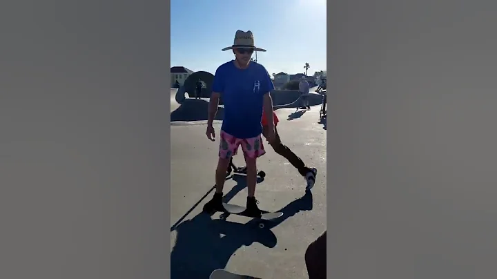 Colin Skateboarding