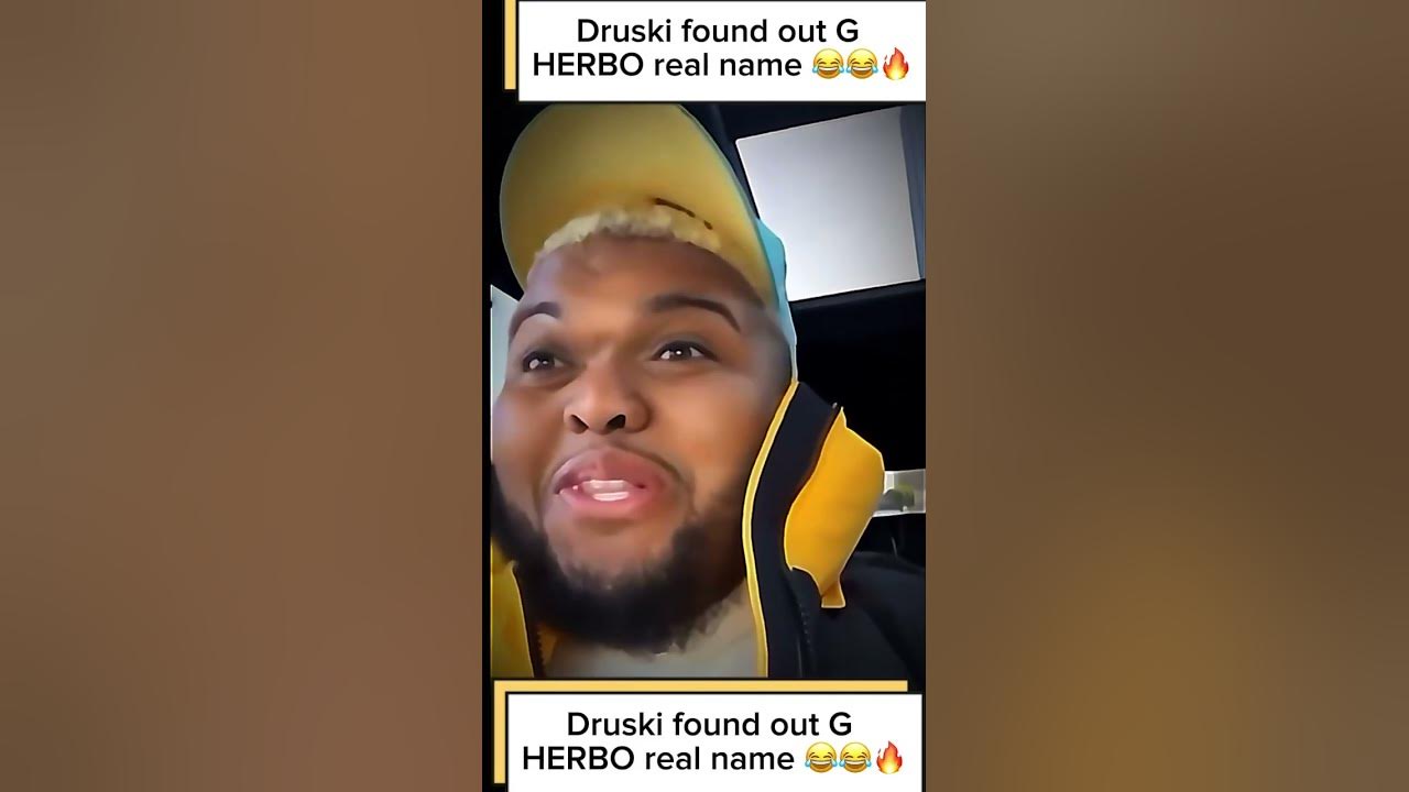 Druski found out G HERBO real name π€―ππ³ #youtubeshorts #gherbo #druski #funny #hiphopartist #rap Druski found out G HERBO real name π€―ππ³ #youtubeshorts #gherbo #druski #funny #hiphopartist #rap