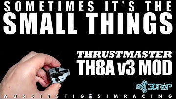 AussieStig Reviews The 3DRAP v3 Thrustmaster TH8A Shifter MOD