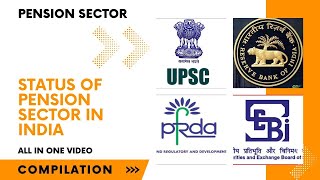 ALL in ONE Video | Pension Sector | Complete Course | Status of Pension Sector India | NPS | APY