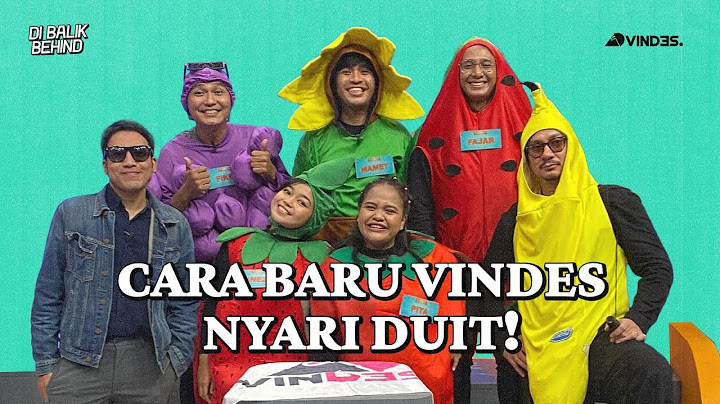 EMANG BOLEH VINDES NYARI CUAN BEGINI? GAMPANG SIH