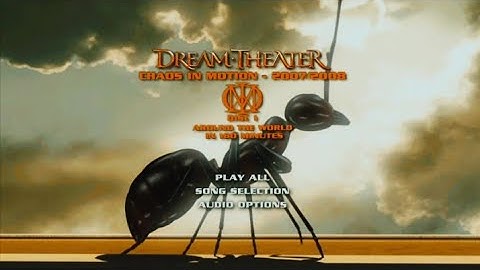 Dream Theater - Chaos In Motion - Menu DVD