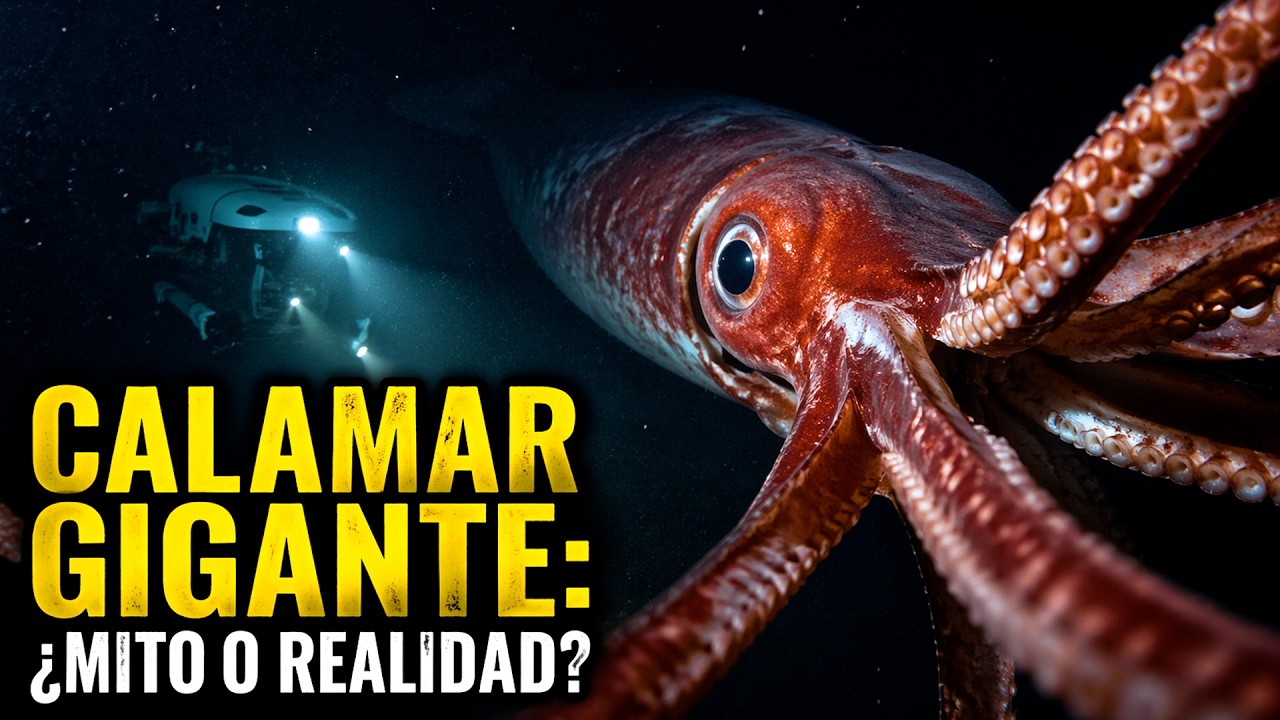 ¿Existen Calamares Gigantes TAN GRANDES? El MITO del KRAKEN MONSTRUOS MARINOS