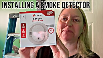 How to Install a Kidde Detect Smoke Alarm