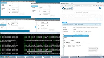 Blockchain distributed app prototype using Ethereum rinkeby test network