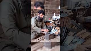Produksi Pisau Pakistan  #bengkelkayu #welding #bengkelmesin #unik #wooddesigner #wood #faktaunik