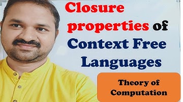 Closure properties of Context Free Languages || CFG || TOC || FLAT || Theory of Computation