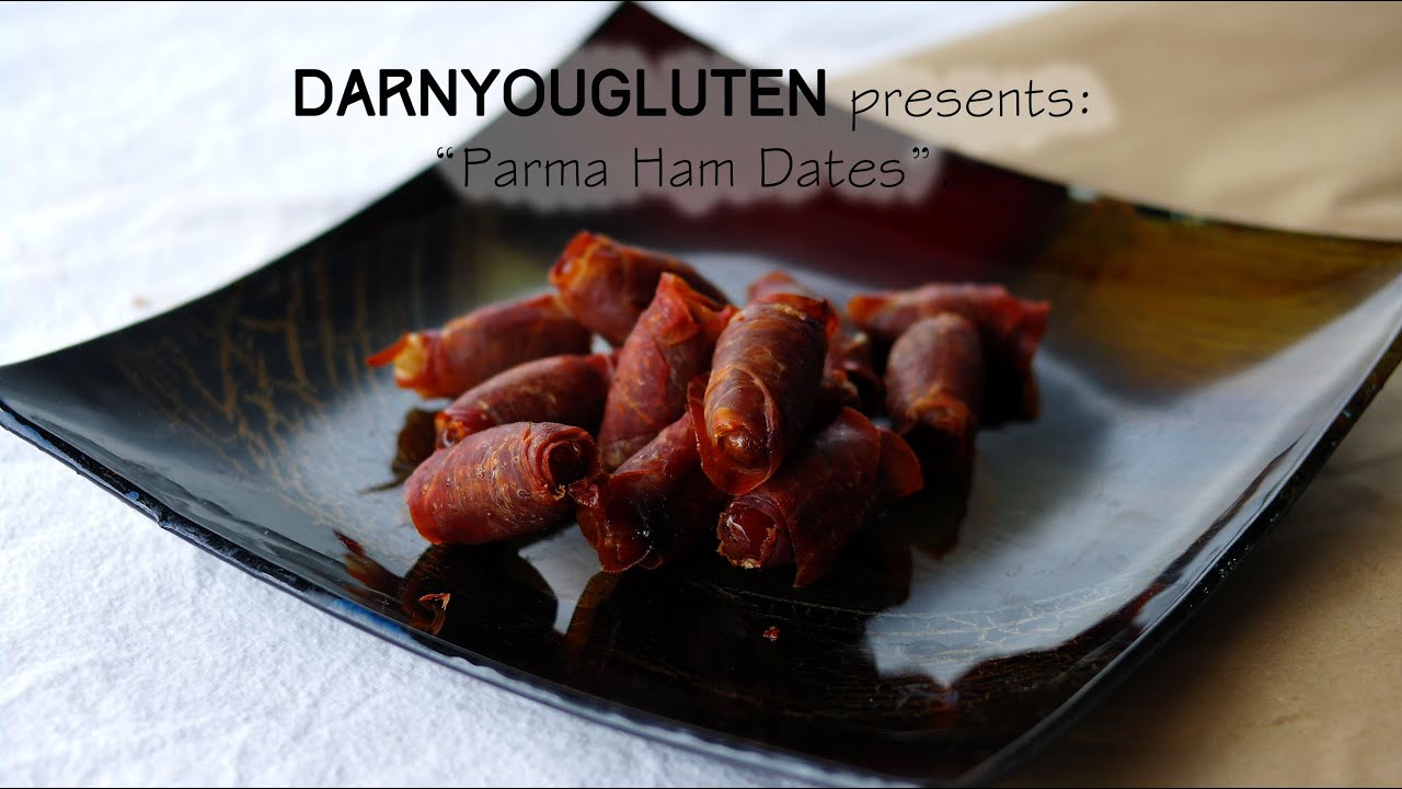 Almond Stuffed Dates wrapped in Parma Ham Gluten Free YouTube
