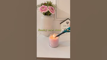 Sunday reset = Monday ready ✅#sundayreset #resetday #wellnesshabits