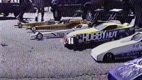 1/4 Quarter scale Pacesetter RC car video with warehouse, racing and indy car!