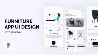 Furniture App UI Design in Figma - Speed Art Design screenshot 2