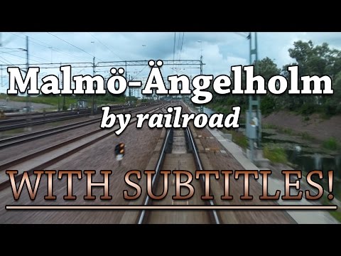 Train Driver&rsquo;s View: Malmö-Ängelholm