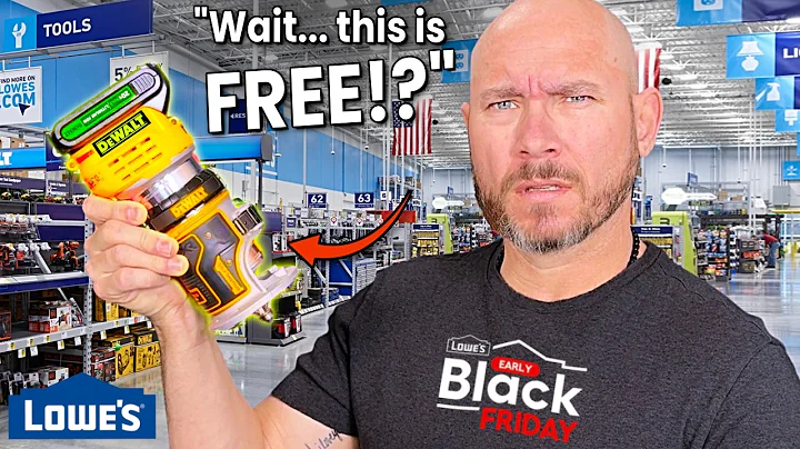 Lowe’s Just BROKE Black Friday with These INSANE DeWALT Tool Deals!