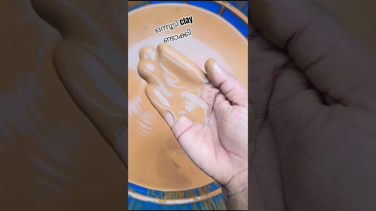 രണ്ടാമതും clay ണ്ടാക്കിട്ടോ😊