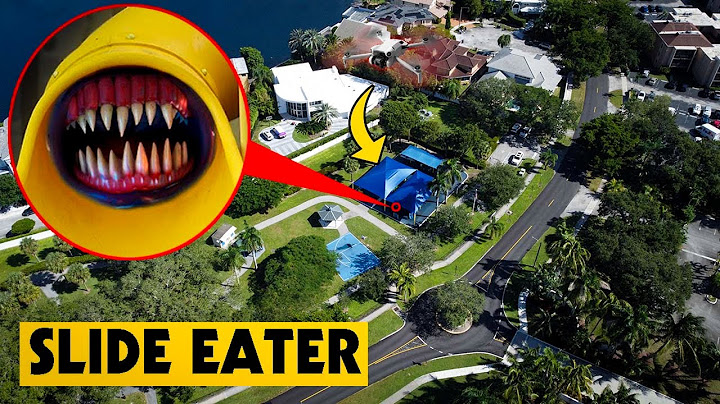 DRONE CATCHES SLIDE EATER THE EXTRA SLIDE IN REAL LIFE *IT ATE SOMEONE* | THE CARNIVOROUS SLIDE