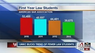 UMKC sees falling number of first year law students