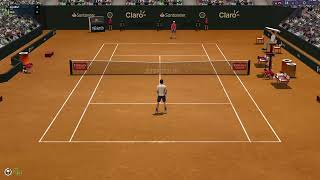 Alcaraz vs Paul Full Ace Tennis Career Mode | ATP500 Rio De Janeiro R32 | Full Match screenshot 5