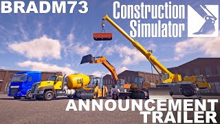 Construction Simulator (2022) Announcement Trailer IS HERE!!!