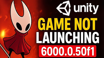 Fix Hollow Knight Silksong Not Launching on PC | Unity Error 6000.0.50f1 Crash Solution