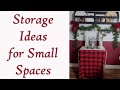 Storage Ideas for small Spaces ~Prepper Supplies ~ Food Storage