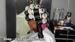 THE MAGICAL ROLLERS NATURAL HAIR ROLLER SET