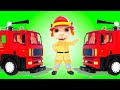 Rescue Team |  Brave Fireman | Funny Cartoon Animaion for kids