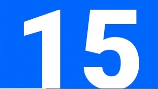 🌈 Color Changing Countdown Timer | New Background Every Second ⏱️