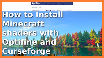 How to install and activate Shaders with Optifine on Minecraft 1.16.5 with CurseForge