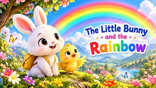 🌈 The Rainbow That Lost Its Colors | A Magical Bunny Story for Kids 🐰✨