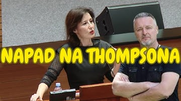 Dalija Orešković oštro napala Marka Perkovića Thompsona; Kaos u saboru