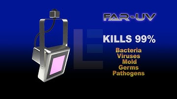 Far UVC Track Lights Kill 99% of Viruses in High Traffic Areas