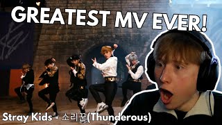 BEST MV EVER!? | Stray Kids - 소리꾼(Thunderous) MV | REACTION