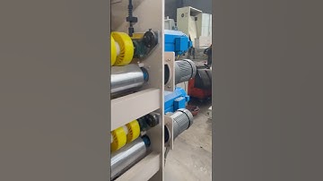 Second hand double NC cut off with stacker! #carton #machine #cartonfactory #cartoon