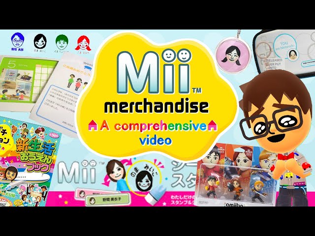 I found (almost) EVERY Piece of Mii Merchandise EVER - YouTube