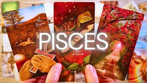 PISCES, I HOPE YOU SEE THIS BEFORE YOU COMMUNICATE!! ❤️ LOVE TAROT