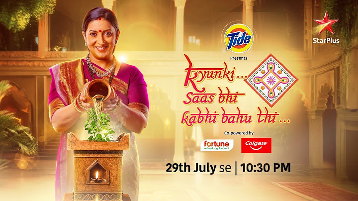Kyunki Saas Bhi Kabhi Bahu Thi | Star Plus |Smriti Irani | Ekta Kapoor | 29 July