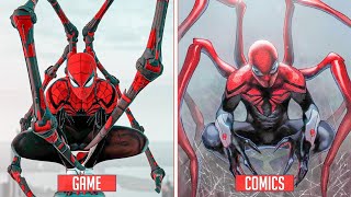 Marvel's Spider-Man 2 - Comics and Movies Origins of Every Suit