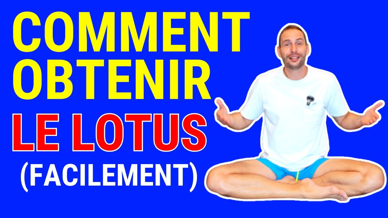 5 exos faciles pour faire le lotus